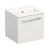 Kúpeľňová skrinka s umývadlom Intedoor TRENTA 40 cm biela vysoce lesklá TRE MINI 40 1Z S A0016