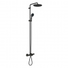 Grohe Vitalio Start Sprchový set s vaňovým termostatom, priemer 25 cm, 2 prúdy, matná čierna 269882431-GR