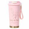 Livefy termohrnček Lovely Flower 550ml, ružový