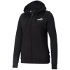 Puma ESS Small Logo Full-Zip Hoodie W 586811 01 (131315) Black/Green M