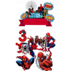 CUKROVÁ TLAČ jedlý obrázok na tortu Cukrová hmota Spiderman Avengersi 8 + MENO
