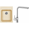 Set Sinks (dřez Classic 400 Sahara 50 + baterie Elka Chrom - lesklý) CL40050ELCL