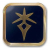 Square-Enix Final Fantasy XIV Dark Knight Job Badge