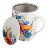Porcelánový hrnček so sitkom Maky & Kvety – 350 ml