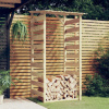 zahrada-XL Pergola so strechou 100x90x200 cm impregnované borovicové drevo 318380