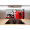 Panel do kuchyne Červené autobusy 100x50 cm