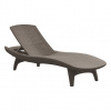 KETER Pacific Lehátko záhradné polohovacie 197 x 75 x 41 cm - hnedé KETER 211104