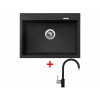 Set Sinks Maximo 680 Pureblack + Vitalia GR