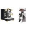 Lelit Bianca PL162T V3, black + Eureka Mignon Specialita Compatto, CR chrome