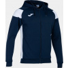 Joma Mikina HOODIE POLY CREW III DARK NAVY-WHITE Veľkosť: 6XS