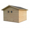 Záhradný drevený domček 2,7x2,7m, (19mm) s oknami, MURCIA (Záhradný drevený domček MURCIA (19mm) s oknami, rozmer 2,7 x 2,7m, v.2,2m)