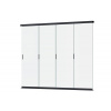 Gutroof posuvný sklenený panel pre pergoly ELEGANCE/DELUXE/FUSION 3,6 m anthracite