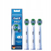 3 Náhradné Náhradné Hlavice Braun Oral-B Precision Clean Maximizer pre zubné kefky, biele