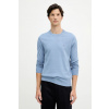 Sveter s prímesou kašmíru Tommy Hilfiger MW0MW28046.9BYY modrá S
