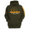 Mikbaits Mikina Fans Team Zelená -Veľkosť XXXL