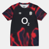 Umbro England Rugby Shirt 2024 Juniors Black/Lollipop 11-12 rokov
