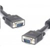 PREMIUMCORD Kabel VGA propojovací 10m (SVGA, HD15M/M, dvojité stínění, feritová jádra) kpvmc10