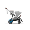 Cybex Športový kočík e-Gazelle S Varianta: Stone Grey / Silver Frame