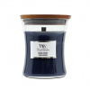 WoodWick Medium Hourglass Candle Indigo Suede 275 g