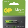 GP Alkalická baterie ULTRA PLUS AAA (LR03)- 4ks B03114
