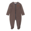DIRKJE Set Overal+ body + čiapka+ botičky tm. modrá chlapec veľ.50