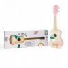 Classic World drevené ukulele gitara ružové