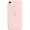 MN6G3ZM/A Silikónový kryt Apple pre iPhone SE 2020 / SE 2022 / 7 / 8 Chalk Pink