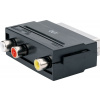 Schwaiger Scart adaptér, 1× zástrčka Scart, 3× konektor RCA, SCA7310531
