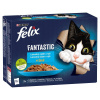 Felix Fantastic losos, platesa, tuniak, treska v želé 12 x 85 g