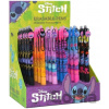 Colorino gumovateľné pero Stitch Black - mix motivov - Colorino