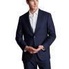 Charles Tyrwhitt Italian Flannel Suit Jacket - Slim fit | 52 | Štandardné