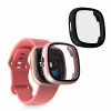 2x Púzdro kwmobile Fitbit Versa 4 / Sense 2 růžová, černá