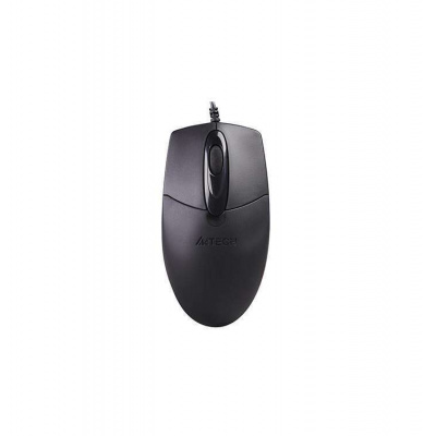 A4tech OP-720 Black, myš, 3 tlačítka, USB, 1200DPI, černá (OP-720 Black)