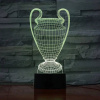 3Dmix 3DL-SL020 – 3D LED nočná lampa - Pohár pre víťazov (Trofej) (Solar)