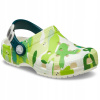 Detské topánky Dreváky Crocs Classic Glow Slime Monster 210730 Clog 23-24