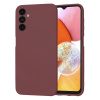 Techsuit SoftFlex – puzdro na Samsung Galaxy A14 4G / A14 5G – slivkovočervený KF2329682