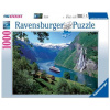 Ravensburger Puzzle - Norský fjord 1000 dílků