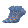 Voxx Rex 11 Unisex športové ponožky - 3 páry BM000000596300100456 jeans melé 35-38 (23-25)
