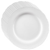 Orion Súprava porcelánových plytkých tanierov Mona lem 6 ks, 24,5 cm