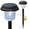 Solárna lampa zapichovacia NNLED čierna 41 cm 1 ks