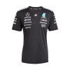 Mercedes AMG Petronas dámske tričko official Teamline Replica black F1 Team 2025