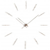 Designové nástěnné hodiny Nomon Merlin Walnut 125cm
