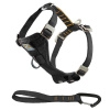 Bezpečnostný postroj Kurgo Tru-Fit Enhanced Strength, čierny XL