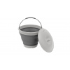 Skládací kbelík Outwell Collaps Bucket Round Grey Mist