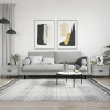 zahrada-XL Konferenčné stolíky 2ks sivé sonoma 50x50x40cm kompozitné drevo 829409