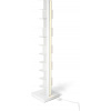 Policový regál Ptolomeo Luce s LED podsvietením 160 cm biely