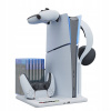 ORGANIZÁTOR NABÍJACIA STANICA DOO DualSense+PS5 SLIM 2023 COOLING FAN