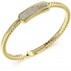 GUESS Gents Gold Tone Bracelet JUMB05018JWYGS