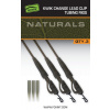 Fox Montáž Edges Naturals Kwik Change Lead Clip Tubing Rigs 3ks