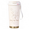 Livefy termohrnček Lovely Flower 550ml, béžový